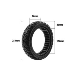 Pneu plein 70/60-7.5 Ninebot Segway ZT3 Pro - 6127