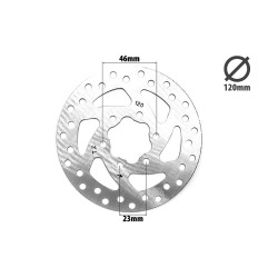 Disque de frein Ninebot Segway ZT3 Pro - 6172