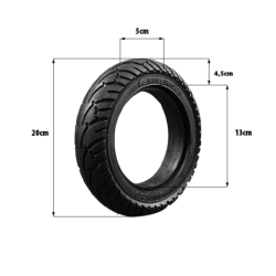 Pneu Plein 200x50 Mini 4 Prp (ar) Etwow (av) – Trottinette électriqu