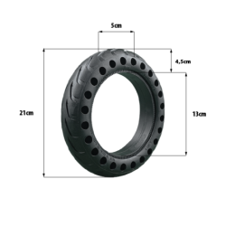 Pneu Plein Zero 8 & 9 Avant Inokim Light 1 & 2 – Trottinette électri