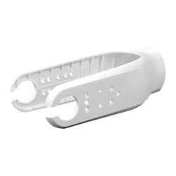 Plastique Cache Fourche Xiaomi M365 & M365 Pro – Couleur Blanc – Tro