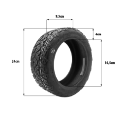 Pneu 85/65-6.5 Tubeless Semi Offroad – Trottinette électrique