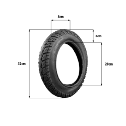 Pneu Draisienne 12,5x2.125 (57-203) – Trottinette électrique