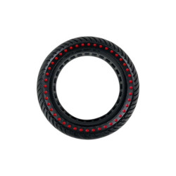Pneu Plein Xiaomi Nouvelle Génération Rouge – Trottinette électrique