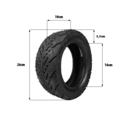 Pneu 90/65-6.5 Route Tubeless – Trottinette électrique