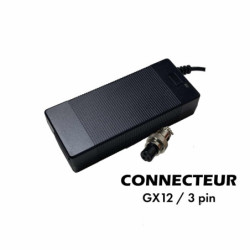 Chargeur 24v ➡️ 29.4v / 2a (connecteur Gx16-3p) – Trottinette électrique