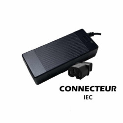 Chargeur 60v ➡️ 67.2v / 2a Prise Iec Citycoco – Trottinette électriq