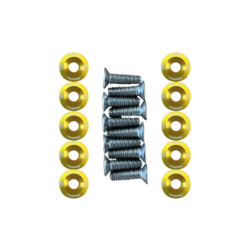 Rondelles de Deck X10 (8 Couleurs) (jaune) – Trottinette électrique