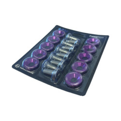Rondelles de Deck X10 (8 Couleurs) (violet) – Trottinette électrique