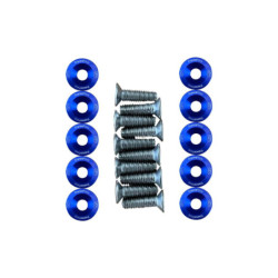 Rondelles de Deck X10 (8 Couleurs) (bleu) – Trottinette électrique