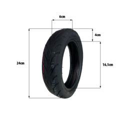 Pneu 10x2.50-6.5 Ninebot f Serie – Trottinette électrique
