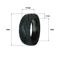 Pneu Cst 10x2.70-6.5 Tubeless – Trottinette électrique