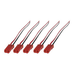 Câble Prise Jst Syp 2 Pin Femelle x5 – Trottinette électrique