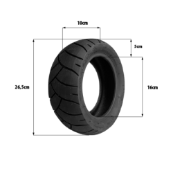Pneu 100/55-6.5 Tubeless – Trottinette électrique