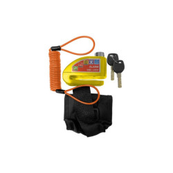 Antivol Bloque Disque Alarme (jaune) – Trottinette électrique