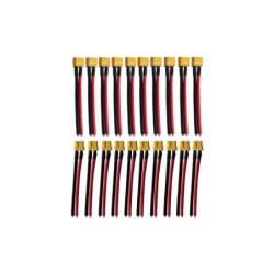 Pack Prises Xt60 Avec Câbles 10males+10femelles – Trottinette électr