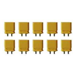 Prises Xt30 Male a Souder X10 Pcs – Trottinette électrique