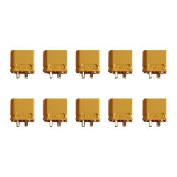 Prises Xt60 Male a Souder X10 Pcs – Trottinette électrique
