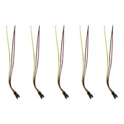 Prise Jst 3 Pin Avec Câble Mâle x5 – Trottinette électrique