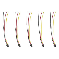 Prise Jst 3 Pin Avec Câble Femelle x5 – Trottinette électrique