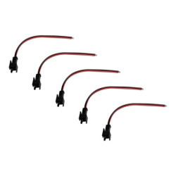 Câble Prise Jst 2 Pin Mâle X5pcs – Trottinette électrique