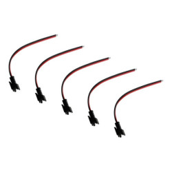 Câble Prise Jst 2 Pin Mâle X5pcs – Trottinette électrique