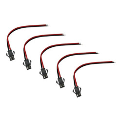 Câble Prise Jst 2 Pin Femelle X5pcs – Trottinette électrique