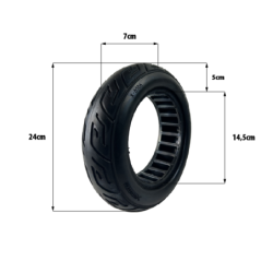Pneu Plein Route 10x2.70-6.5 – Trottinette électrique