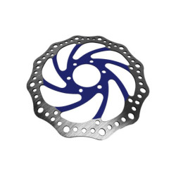 Disque de Frein r6 160mm Entraxe 48mm (3 Couleurs) (bleu) – Trottine
