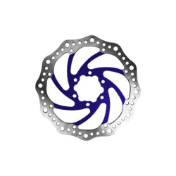 Disque de Frein r6 140mm Entraxe 44mm (3 Couleurs) (bleu) – Trottine