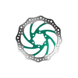 Disque de Frein r6 140mm Entraxe 44mm (3 Couleurs) (vert) – Trottinette électrique