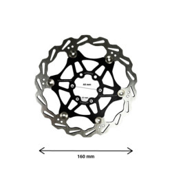 Disque de Frein Flottant 160mm Entraxe 44mm (2 Couleurs) – Trottinet