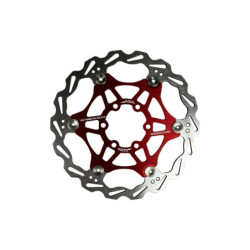 Disque de Frein Flottant 160mm Entraxe 48mm (2 Couleurs) (rouge) – T
