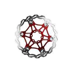 Disque de Frein Flottant 180mm Entraxe 44mm (2 Couleurs) (rouge) – T