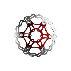Disque de Frein Flottant 180mm Entraxe 48mm (2 Couleurs) (rouge) – T