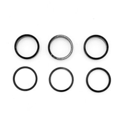 Bagues Rehausse Guidon Rouge/or/bleu/noir x6 Pcs – Trottinette électrique