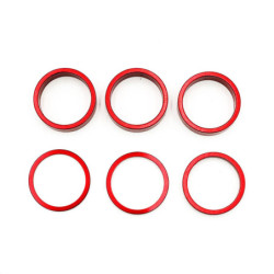 Bagues Rehausse Guidon Rouge/or/bleu/noir x6 Pcs – Trottinette élect