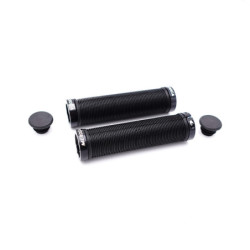 Poignées Silicone Noir Meroca – Trottinette électrique