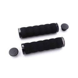Poignées Mousse Noir – Trottinette électrique