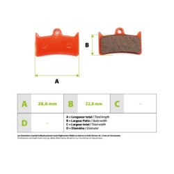 Plaquettes de Freins Hope Tech4 v4 Ceramique – Trottinette électriqu