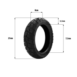 Pneu Offroad 10.5x2.75 Renforcé Tubeless Ninebot P65 et P100 – Trott