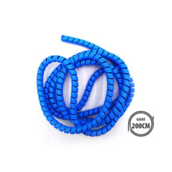 Gaine Protège Câbles Bleu 2m – Trottinette électrique