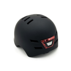 Casque Trottinette Noir Avec Led - SP-1363 1364