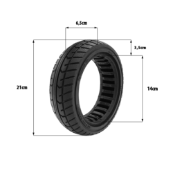 Pneu Plein Dualtron Mini Pop Togo Gomme Tendre – Trottinette électri