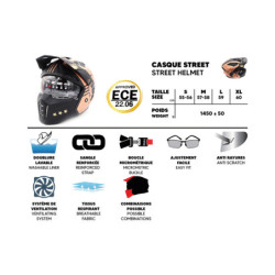 Casque Street Frv Maverick (taille s à Xl) (l) – Trottinette électri