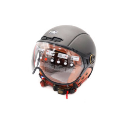 Casque Jet Frv Gris Graphite Mat (taille xs à Xxl) (l) – Trottinette