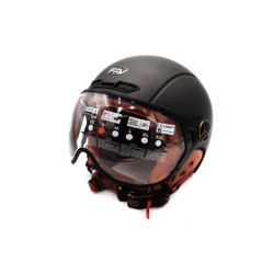 Casque Jet Frv Gris Graphite Mat (taille xs à Xxl) (xs) – Trottinett
