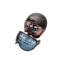 Casque Jet Frv Gris Graphite Mat (taille xs à Xxl) (xxl) – Trottinet