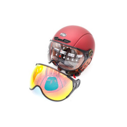 Casque Jet Frv Bordeaux Mat (taille xs à Xxl) (m) – Trottinette élec