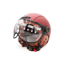 Casque Jet Frv Bordeaux Mat (taille xs à Xxl) (xxl) – Trottinette él